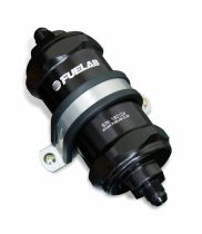 -6AN In-Line Fuel Filter Standard Length 10 Micron Replaceable Element