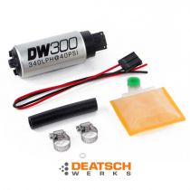 Front side of Deatschwerks DW300 in-tank fuel pump