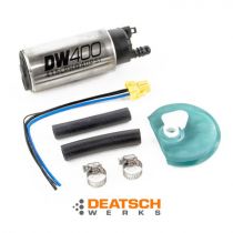 Front side of Deatschwerks DW400 in-tank fuel pump