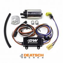 Front side of Deatschwerks DW440 Brushless in-tank fuel pump