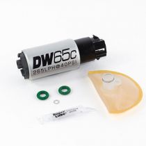 DW65C series, 265lph compact fuel pump-Front Side View