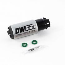 DW65C series, 265lph compact fuel pump-Front Side View