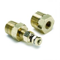 Autometer Sensor, Temperature, 1/8Nptf Male, Replacement, Short Sweep Elec.