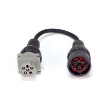 Autometer Adapter, J1708, 6Pin To 9Pin