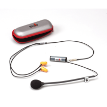 Stilo Open Face Helmet Mic Boom, Comm Port and earplug connector