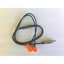 Stilo Earplugs kit - male RCA (with connection for turismo helmets)