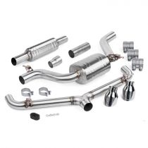 APR Exhaust - Catback System with Front Muffler - VW MK7 GT - View of the muffler
