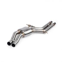 APR Catback Exhaust System Center Muffler for Audi 4.0 TFSI - C7 PN:CBK0023