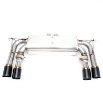 Dinan Free Flow Stainless Exhaust with Black Tips for BMW F85 X5M F86 X6M PN:D660-0054-BLK