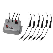 Stilo Waterproof Offshore intercom unit for 6 helmets with radio connection and PTT