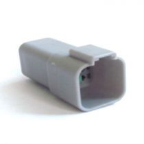 Racedom Male Deutsch 6 Pins Waterproof DT Electrical Connector - Male side