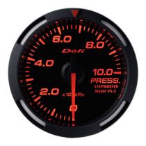 Defi Red Racer Pressure Gauge Metric 52mm 10 Bar