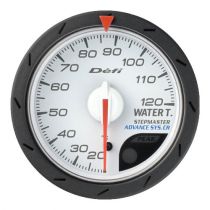 Defi White Advance CR 52mm Water Temperature Gauge 120°C