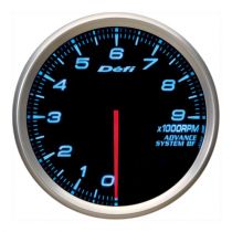 Defi Blue Defi Advance BF Tachometer Gauge 80mm 9000rpm
