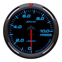 Defi Blue Racer Pressure Gauge Metric 60mm 10 Bar