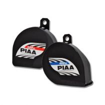 PIAA ( H012 ) Dual Tone Slender Horn Kit 400Hz/500Hz (twin pack) - Front side