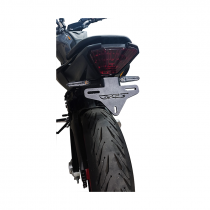 GREF Foldable License Plate For Yamaha - Extended View