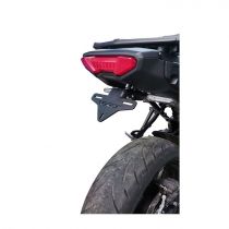 Yamaha Tracer Foldable License Plate - Back side view