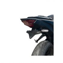 Foldable License Plate For YAMAHA YZF R3 - Extended View