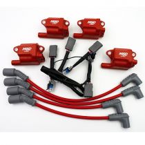 Racedom Mazda RX8 MSD Ignition Kit - Front side parts of ignition kit 