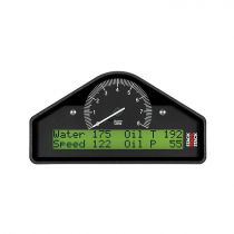 Stack Action Replay Dash, Blk, 0-8K Rpm  (Psi, Deg. F, Mph)