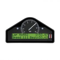 Stack Action Replay Dash, Blk, 0-4-10K Rpm  (Bar, Deg. C, Km/H)