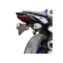 Foldable License Plate For Suzuki SV650 - Extented View