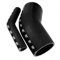 Turbosmart 45 Elbow 4.00" Black