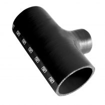 Turbosmart Hose Tee 2.75" ID 1.50" spout Black