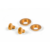 Stilo ST5 visor and sun screen screw kit Gold