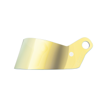 Stilo ST5R short visor Mirror Yellow Dark