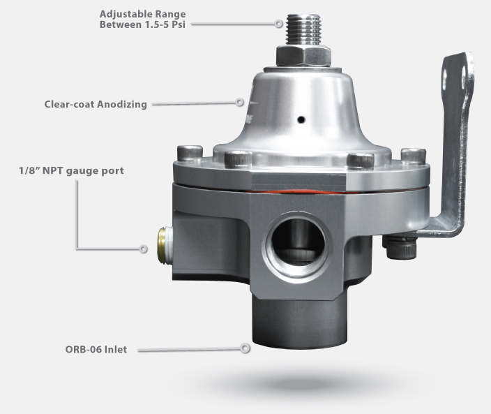 Aeromotive Ultra Low Pressure Carbureted Regulator PN:13222