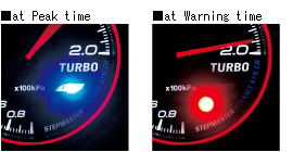 ADVANCE CR peak and warning LED ADVANCE CR peak and warning LED