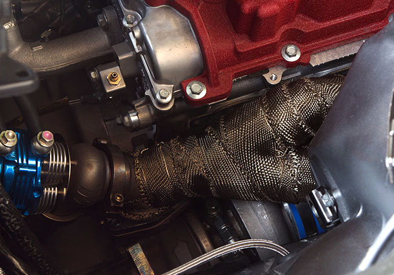 Exhaust wrap